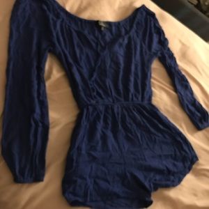 Blue romper